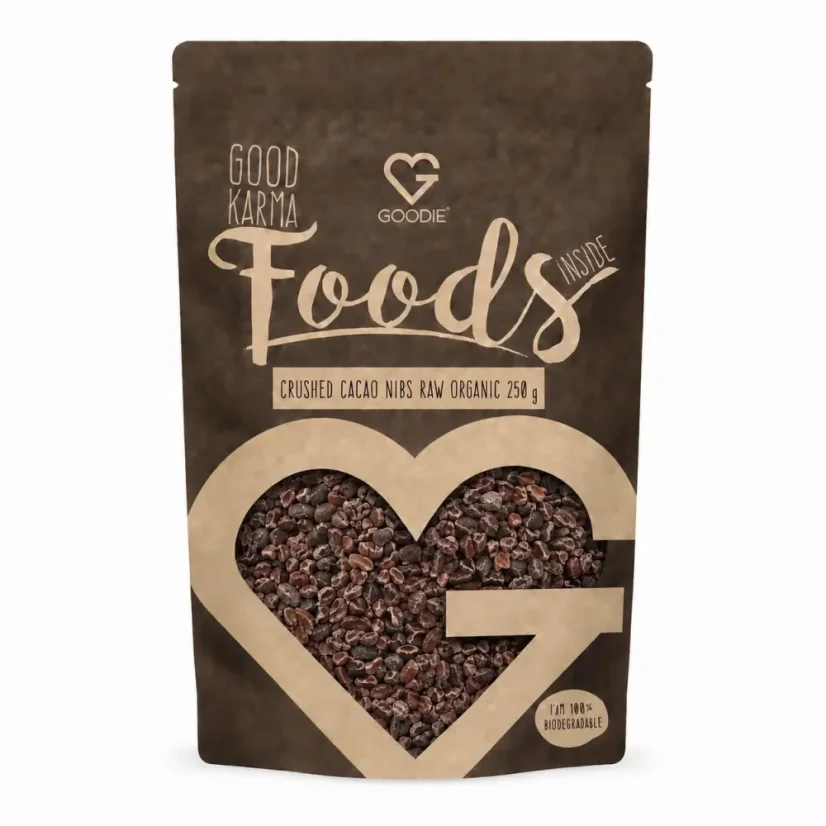 Aprított kakaóbab RAW BIO 250 g