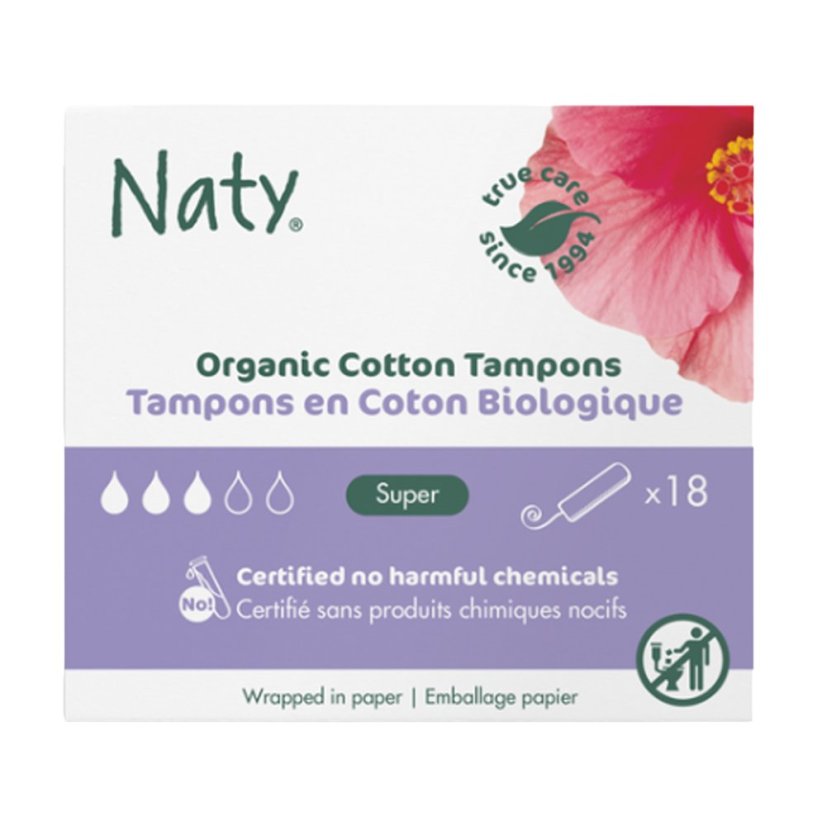 Eco by Naty - Tampony - super 18 ks
