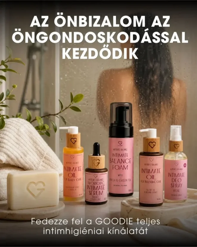 HU Probiotikum nőknek 30 db - Women's Balance Probiotics - a GOODIE teljes intimhigiéniai termékcsaládja