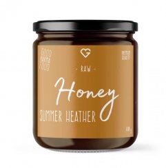 Letní vřesový med - Summer Heather honey RAW 410 g