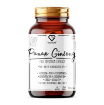 Ženšen pravý - Full spektrum extrakt min. 10% ginsenosides - Panax Ginseng 60 ks