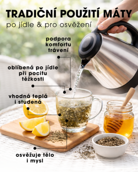 Bylinný čaj - Máta peprná - 50 g CZ