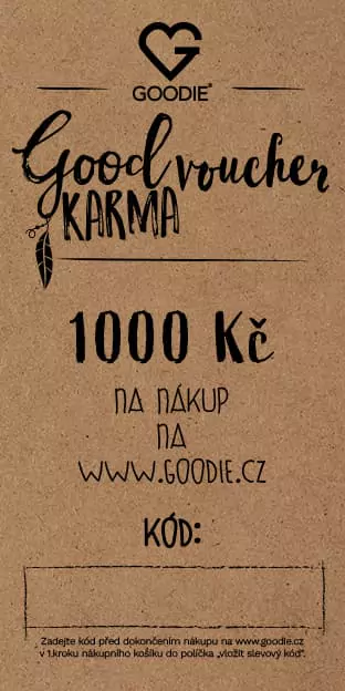 Good Karma Voucher 1000 Kč CZ