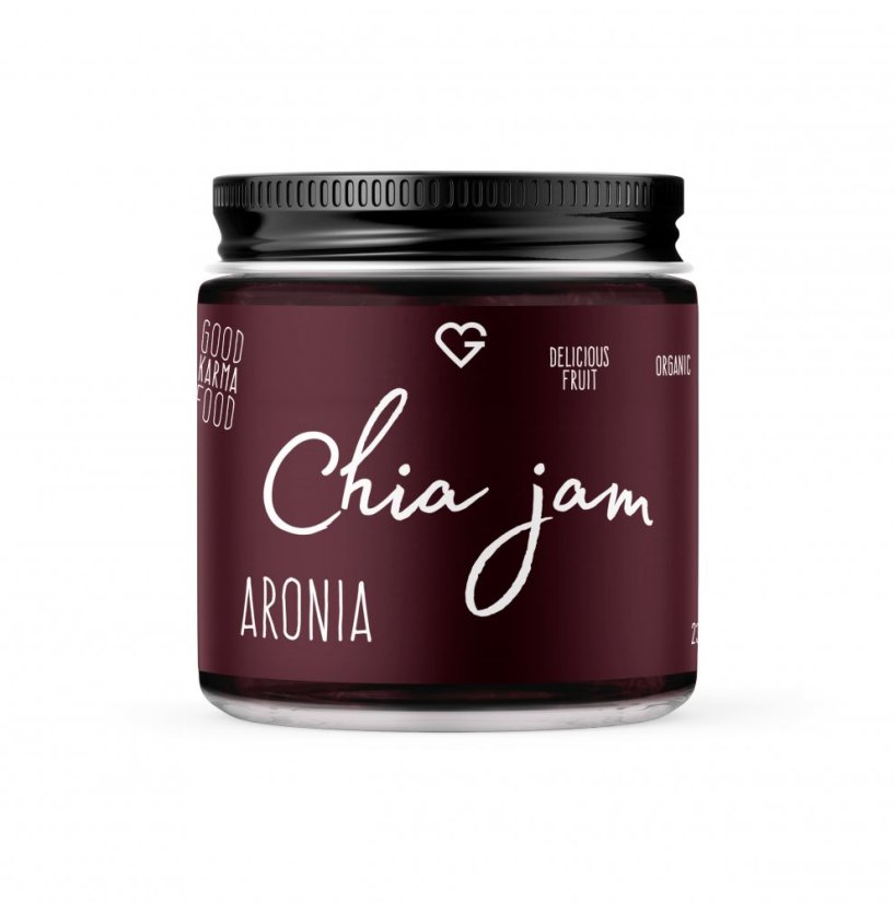 BIO Chia Jam Goodie - Aronie - Aronia 230 g CZ