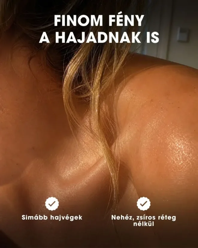 HU Shimmer oil - finom ragyogás a hajon is