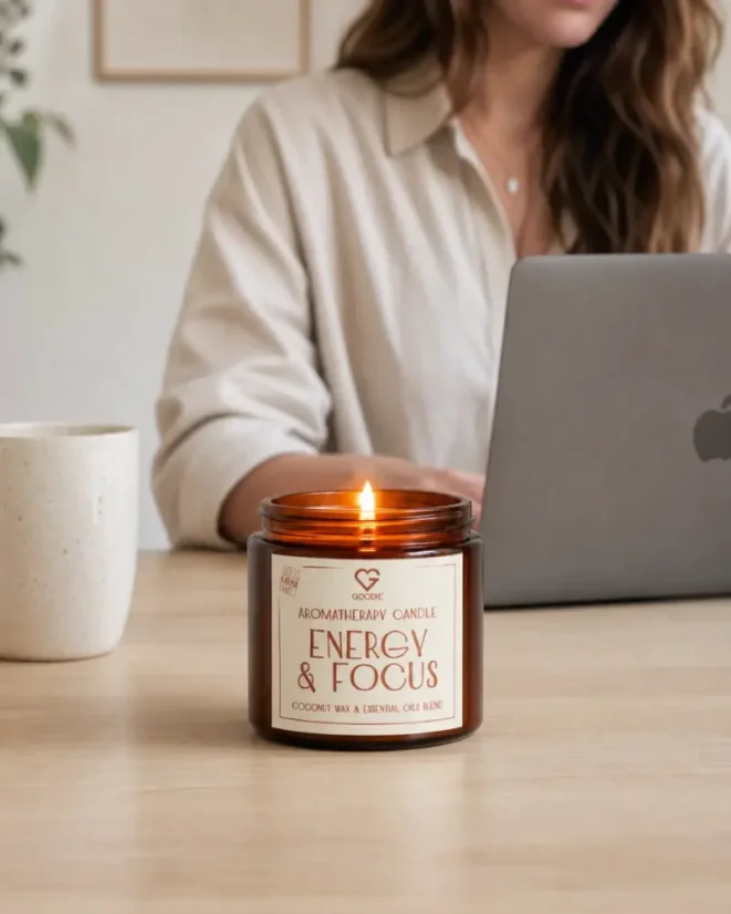 Aroma svíčka - Energy & Focus 80 g