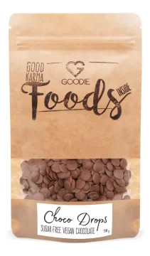 Choco Drops - czekolada mleczna z erytrytolem vegan 150 g