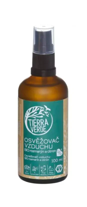 Tierra verde - Osvěžovač vzduchu – BIO rozmarýn a citron CZ