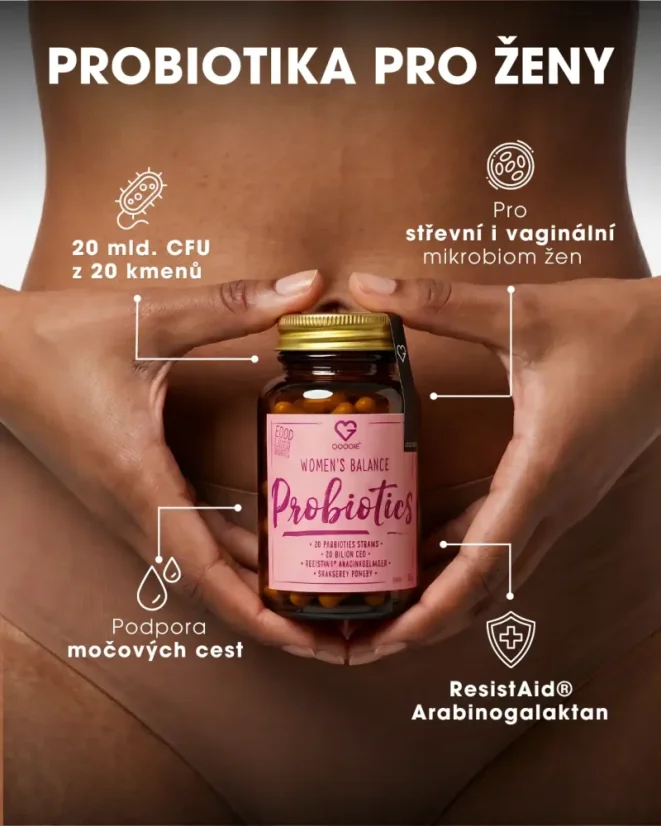 Probiotika pro ženy 30 ks - Women's balance probiotics 30 pcs