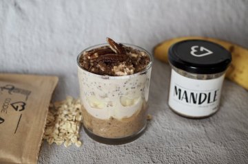 Chia puding s datlovým karamelem