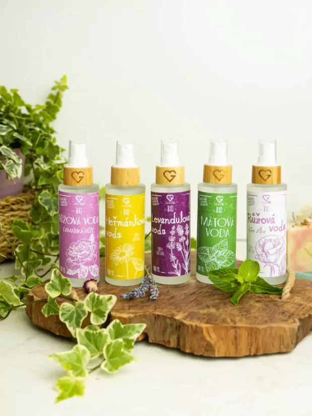 Růžová voda - růže Alba BIO 100 ml CZ