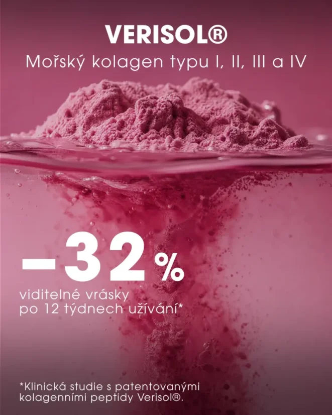CZ Klinická studie Verisol kolagenu v Beauty Vitamins Collagen Drink