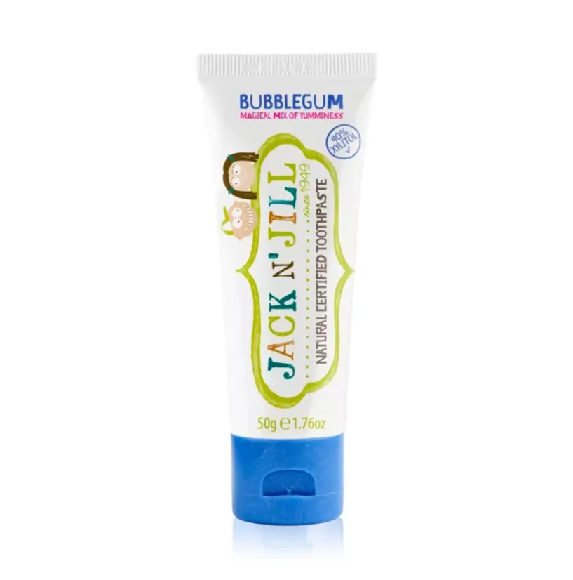 Jack N´Jill - Naturalna pasta do zębów - Guma do żucia 50 ml PL