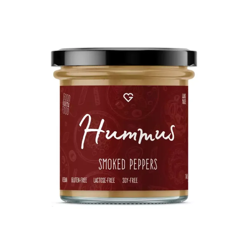 Hummus uzená paprika - Smoked Peppers 140 g SK