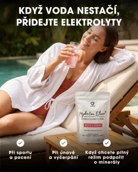CZ Elektrolytový nápoj Hydration Elixir – přidejte, když voda nestačí
