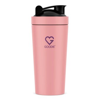 Fém shaker - rózsaszín - 750 ml - 1 db HU