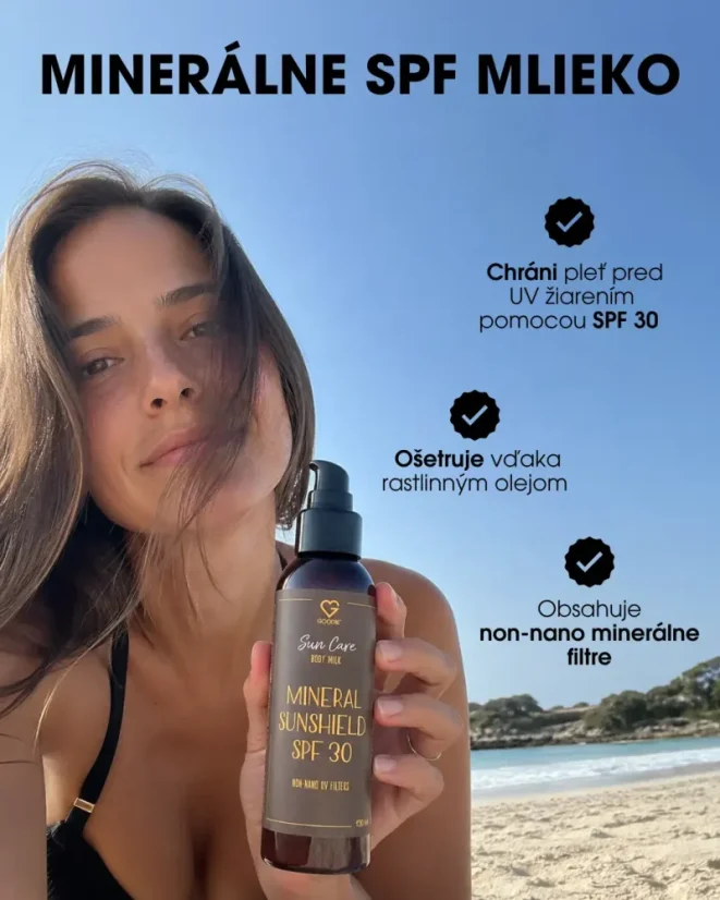 Minerální opalovací mléko SPF 30 - 150 ml