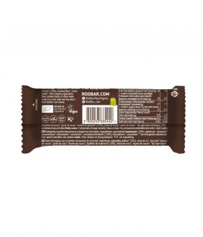 Roobar Chocolate covered hazelnut bar BIO 30g CZ