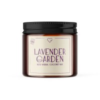 Svíčka s bavlněným knotem - Lavender Garden 80 g SK