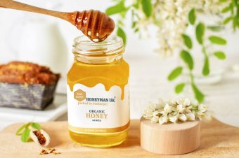 HONEYMAN UK acacia - BIO akátový med 250g SK