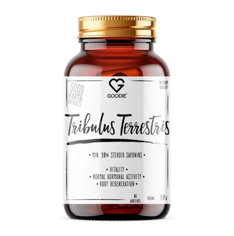 Budyzganek naziemny - ekstrakt premium min. 90% saponin - Tribulus Terrestris 60 szt.