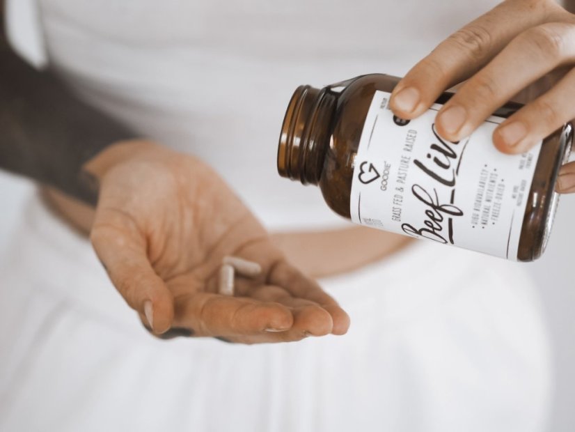 Hovězí játra - mrazem sušená - volný chov - organické BIO zemědělství - kapsle 180 ks_3