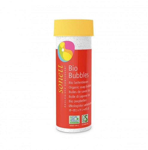 Sonett - Bio bublifuk pro děti - ORGANIC SOAP BUBBLES 45 ml
