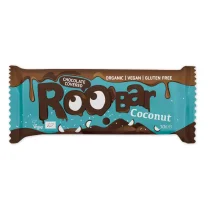 Roobar Chocolate covered coconut bar BIO 30g