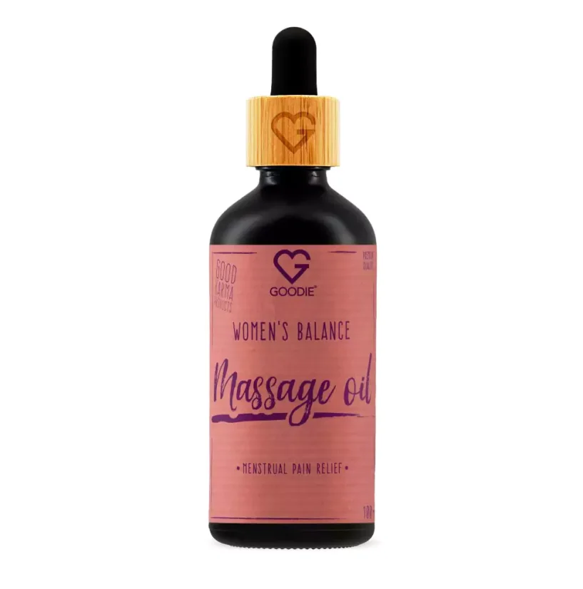 Ženský masážny olej - uvoľnenie bolesti, stresu a únavy 100 ml SK