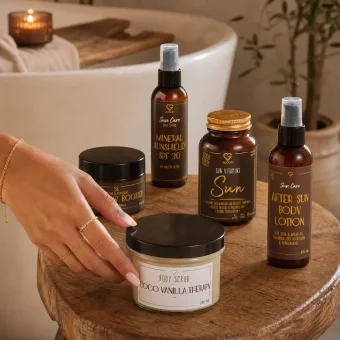 SK Golden Tan Routine Set 