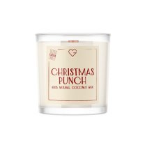 Svíčka s praskajícím dřevěným knotem - Christmas Punch 50 g SK