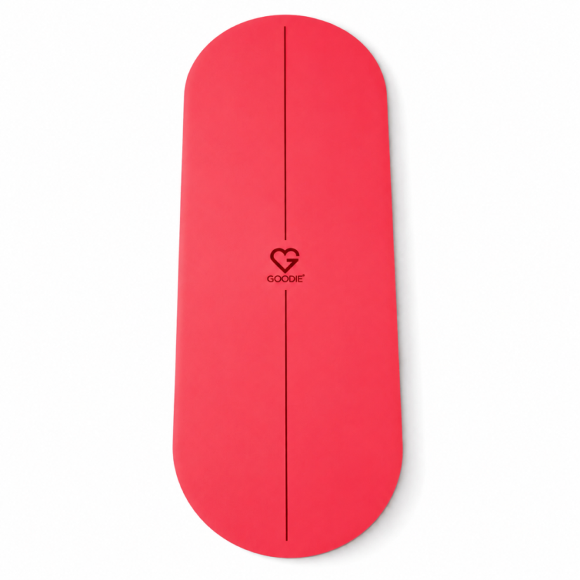 Oval Yoga Mat - Strawberry -Mata do ćwiczeń - Truskawka
