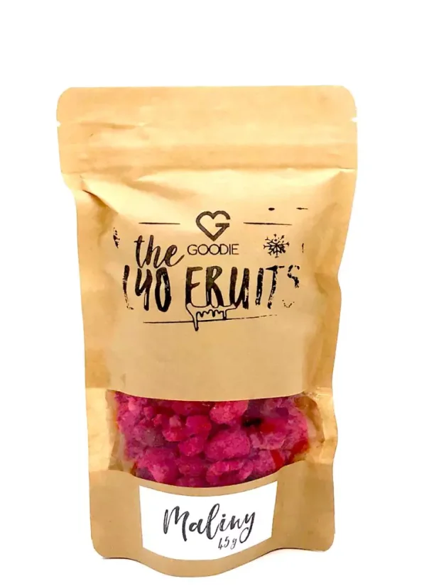 Lyofilizované maliny 45 g