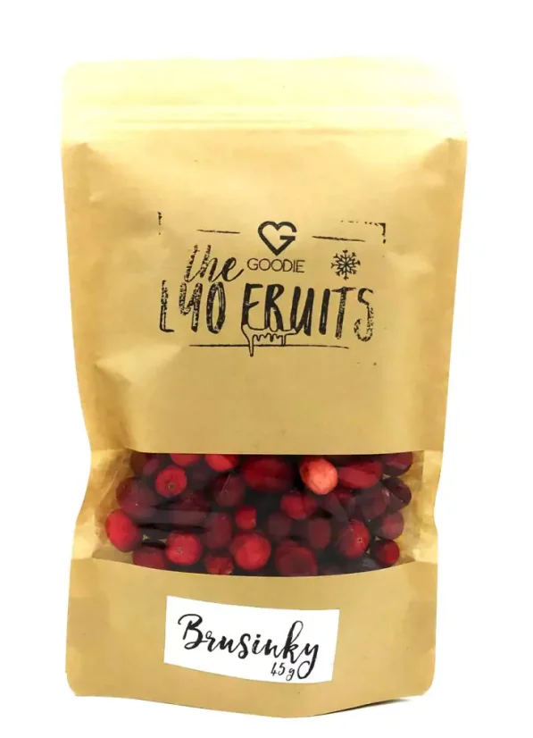 Lyofilizované brusnice 45 g SK