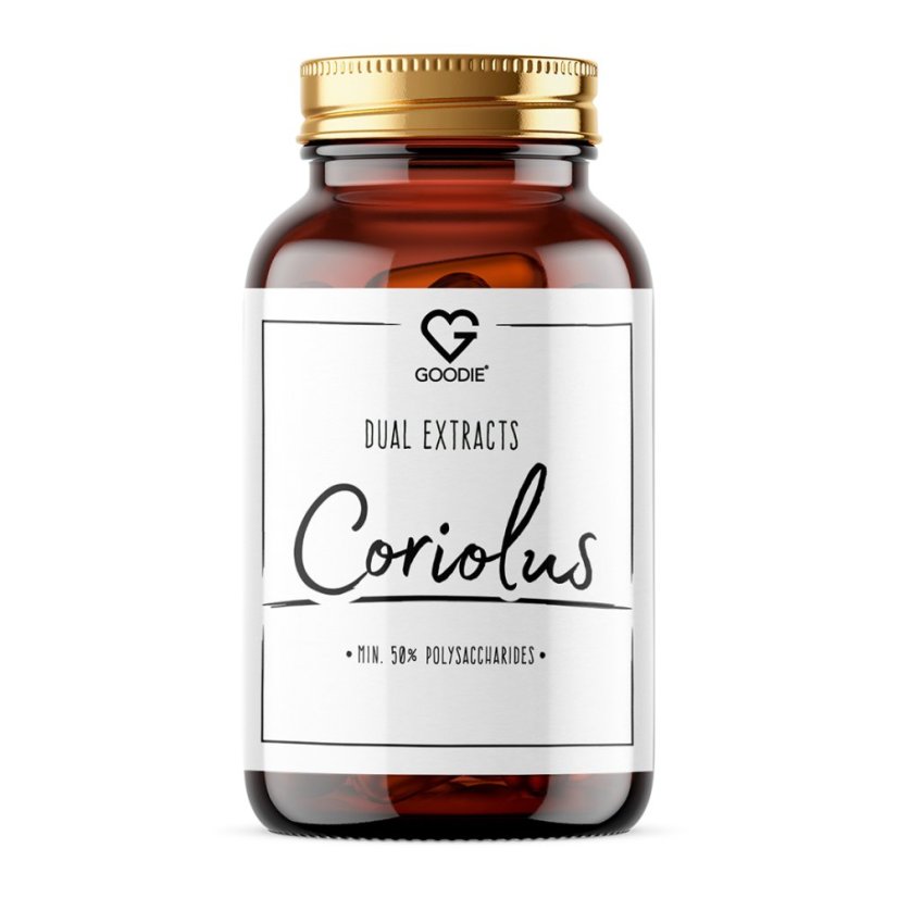 Coriolus dual extract 60 kapslí CZ