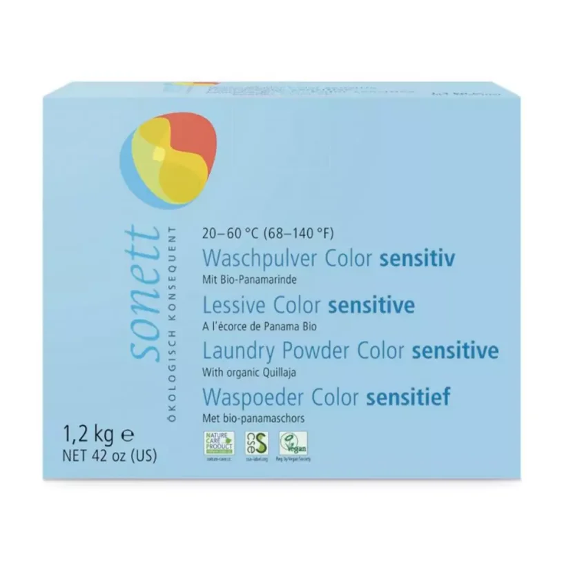 Sonett - Prášek na praní - Color SENSITIVE 1,2 kg CZ