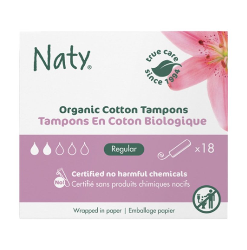 Eco by Naty - Tampóny - regular 18x SK