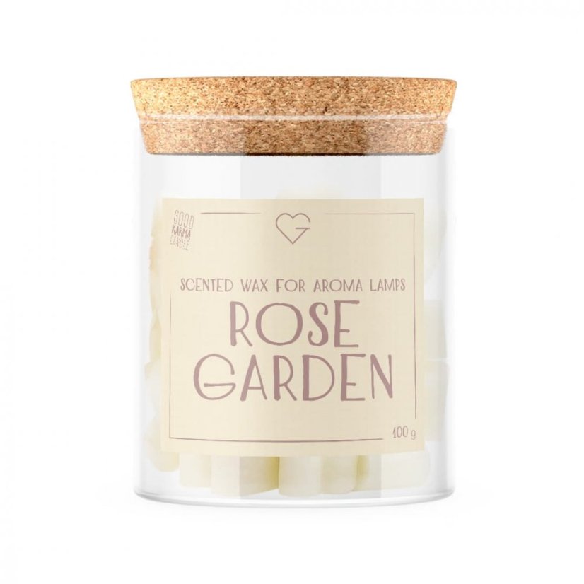 Vonný vosk do aroma lampy – Rose Garden 100 g CZ