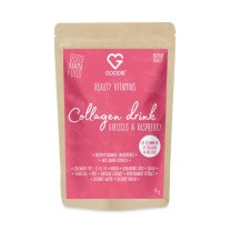 Beauty vitamins - Collagen Hibiscus-Raspberry Drink - Kolagen drink 15 g