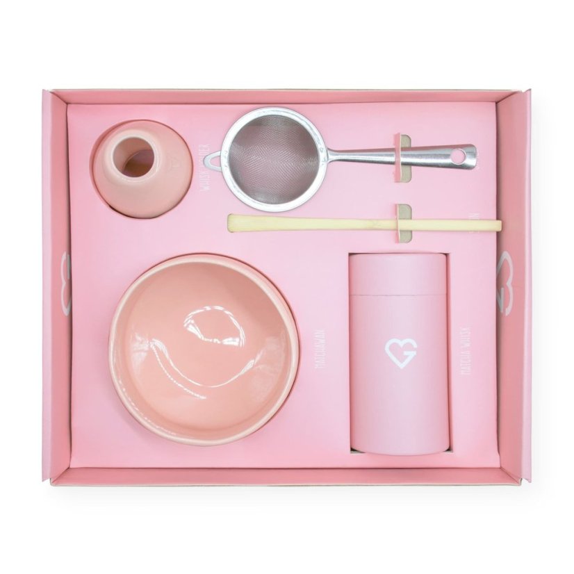 Matcha Set - Růžový CZ