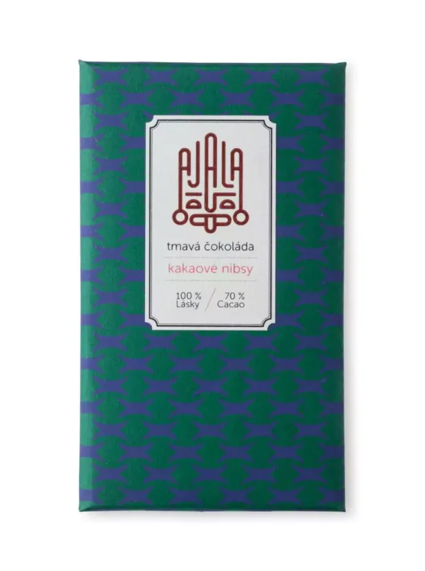 AJALA - Kakaové nibsy 70% čokoláda BIO 45 g SK