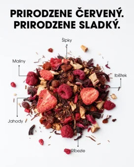 Owocowa herbata dla dzieci - Czerwone owoce - 50 g