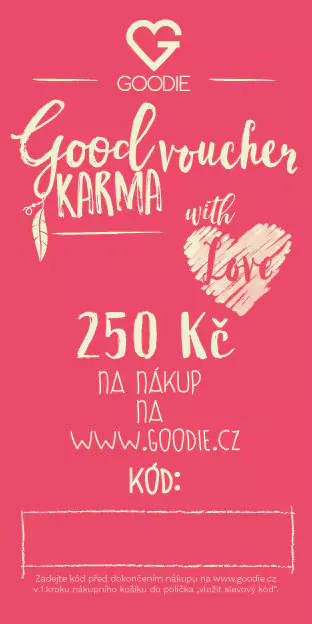 Voucher s láskou 250 Kč CZ