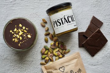 Pistáciový cheesecake do skleničky