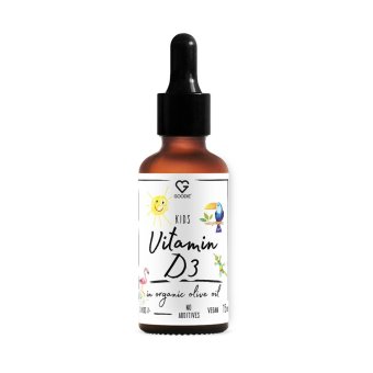 Detský vitamín D3 400 IU v BIO extra panenskom olivovom oleji 15 ml SK