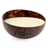 Sviečka s tromi bavlnenými knôtmi v kokosovej miske – Blood Orange & Pomelo 250 g SK