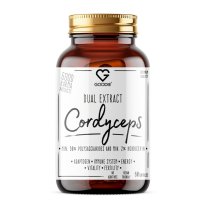 Cordyceps - dual extrakt min. 50 % polysacharidů & 2 % cordycepinu - 60 kapslí