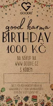 Narozeninový Voucher 1000 Kč CZ