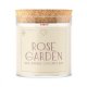 Svíčka s dřevěným praskajícím knotem – Rose Garden 280 g CZ