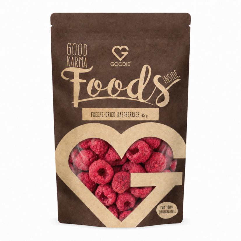 Maliny liofilizowane 45 g